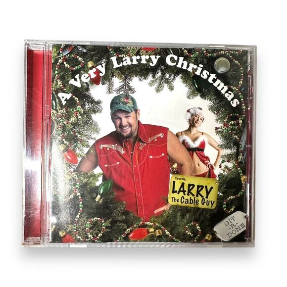 Larry The Cable Guy CD A Very Larry Christmas 2004 Git R Done Comedian Funny - Picture 7 of 7